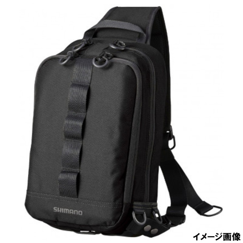 Borsa Da Pesca Shimano BS-025T A Tracolla, Taglia M, Nera, Made In Japan