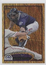 2012 Topps Gold Sparkle Chris Iannetta #21 2k3