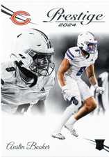 2024 Panini Prestige #372 Austin Booker Chicago Bears