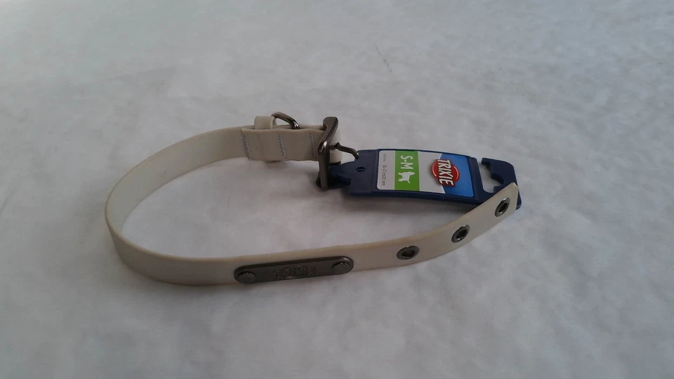 TRIXIE Collar de Perro Citystyle S- M : Cuello Circunferencia Gris Claro 8 14 - Imagen 2 de 4