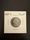Photo of a 1980-S Jefferson Nickel Proof from an eBay listing that sold on Jul 15, 2026