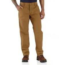 Carhartt FR RUGGED FLEX Duck Utility Work Pants Relaxed Fit Men 50x32 BN5014-FRM