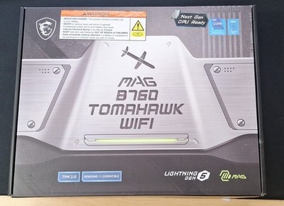 MSI MAG B760 TOMAHAWK WiFi LGA 1700 ATX Intel Mainboard - Gebraucht