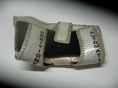 g7 XL Left SILVER SPARKLE Bowling Wrist Support NOS Robbys Auto Positioner