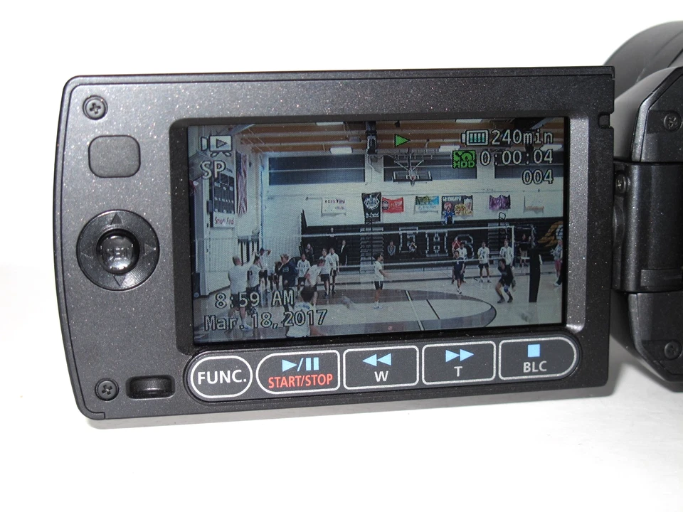 Canon VIXIA HG20 Full HD 1080p 60GB HDD Camcorder Near Mint OEM Battery TESTED - Image 3 of 4