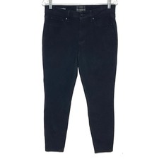 White House Black Market High Rise Skinny Ankle Sculpt Black Jeans 6 Stretch