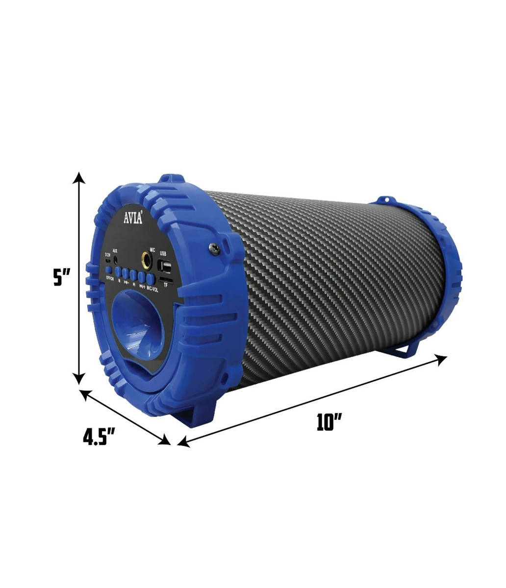 2 BOOM Twister Portable Wireless Speaker With FM Radio Microphone