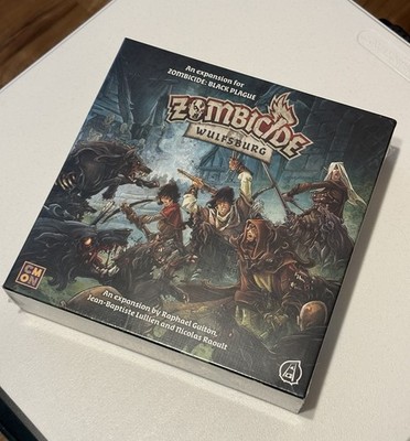 CMON Zombicide Black Plague: Wulfsburg - Out of Print Game - Brand New In Shrink
