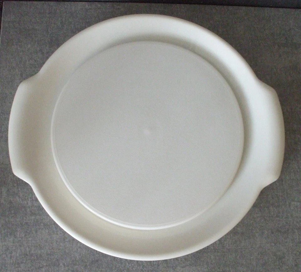 Tupperware-Puddingform Gelee Set-7 Teile-Servierplatte-🌹/❤️/🌲/⭐️Deckel-Vintage - Bild 3 von 4