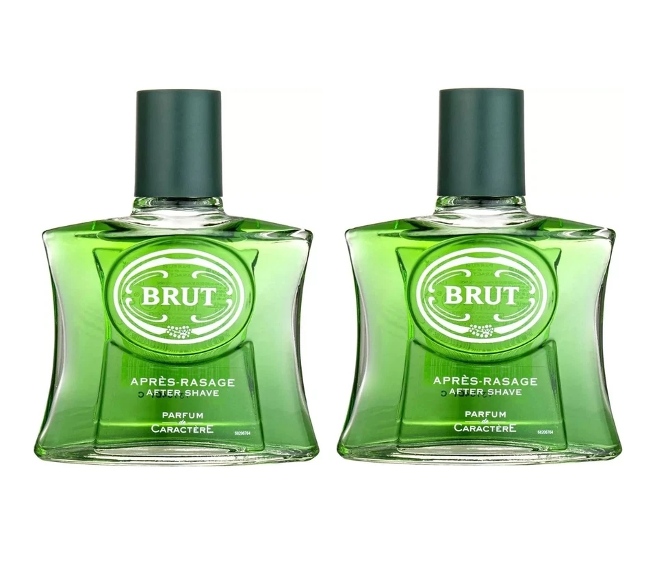 2 x Brut Original Aftershave for Men 100ml Boxed