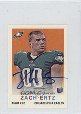 2013 Topps 1959 Topps Rookie Zach Ertz #6 Auto 0m5h