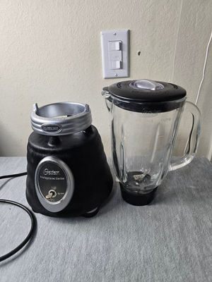 #ad #ad Oster Professional Series Blender Black 2 Speed Model PST2 Tested Works $29.99