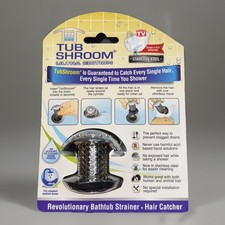 TubShroom Ultra Edition Tub Drain Protector Hair Catcher NEW Sealed-TSULT1X95