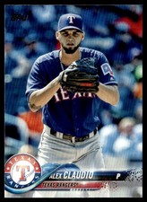 2018 Topps Alex Claudio Texas Rangers #404