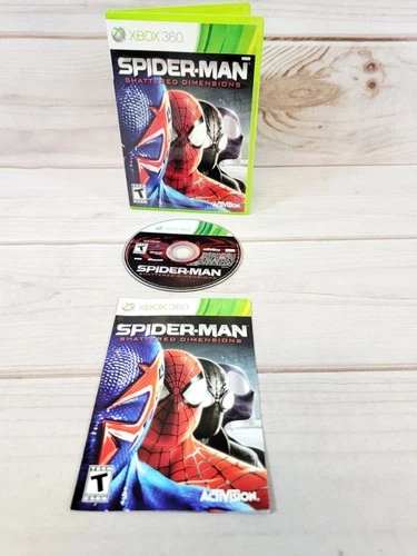 New ListingSpider-Man: Shattered Dimensions (Microsoft Xbox 360, 2010) CIB w/ Manual Tested