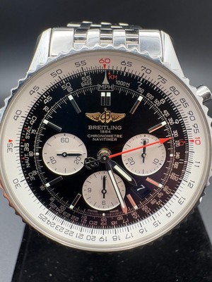 Breitling Navitimer AB0120 43mm Chronograph Black Dial