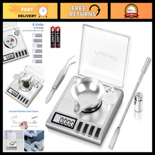 Digital Milligram Scale 50g/0.001g - Jewelry, Gem  Powder Scale with Scoop  Tw