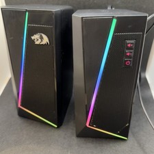 Redragon GS520 Anvil RGB Desktop Gaming Speakers PC Computer Stereo USB Powered