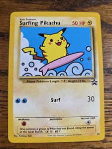 Surfing Pikachu Promo | eBay