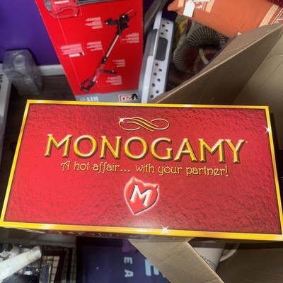 MONOGAMY Couple Romance Board Game a Hot Affair With Your Partner NEW OPEN BOX