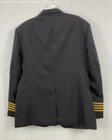 Black Pilot Uniform Shirt Coat & Hat — photo 4