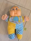 Vintage Cabbage Patch Babyland Kid Doll Hasbro 1988 Blue Eyes W/Bib