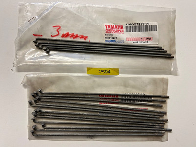 Äußere + Innere Speichen, Outer&inner spokes Yamaha DT50R 1997-02 5BKF519600