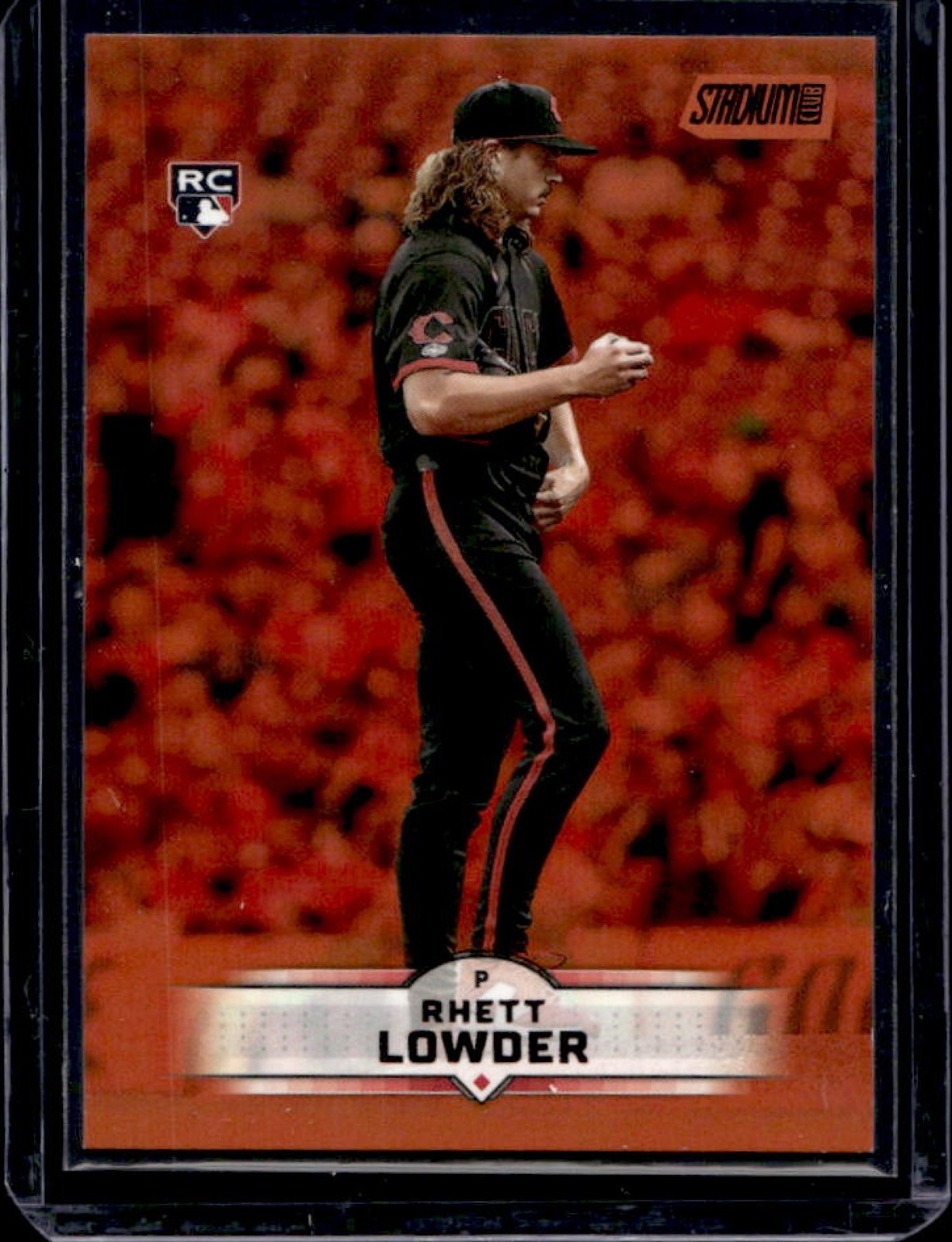 2025 Stadium Club Rhett Lowder Bronze Foil Rookie RC #95 Reds