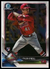 Tyler O'Neill 2018 Bowman Chrome Rookie Card!!. rookie card picture