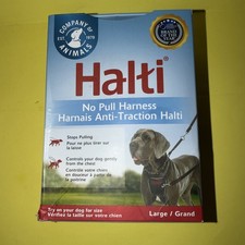 Halti NIB No Pull Harness Controls Your Dog Gently From The Chest Large