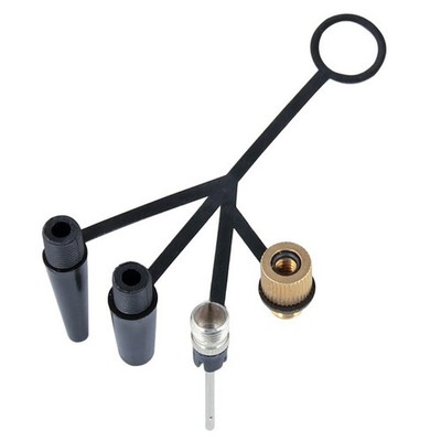 Adapter Luftdüse Outdoor Aktivitäten Aufblasnadel Design vier