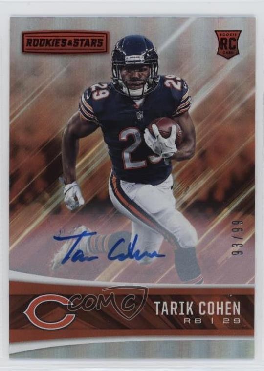 2017 Panini Rookies & Stars Longevity Signatures 93/99 Tarik Cohen Auto RC 0y6s
