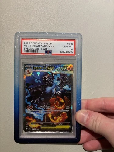 Mega Charizard X ex 110/080 M2: Inferno X Holo (Japanese) PSA 10