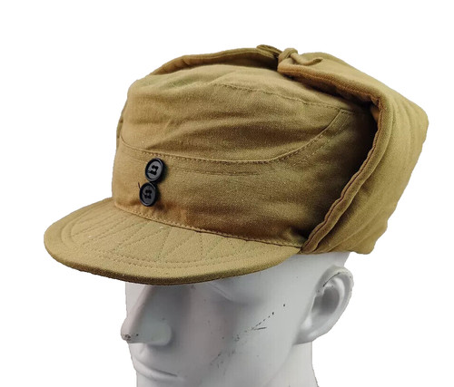 REPRO KOREAN WAR CHINESE PLA ARMY EIGHTH ROUTE WINTER CAP SIZE L