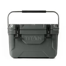 Titan Hard Ice Chest Cooler Roto Cooler With Microban Protection And Deep Freeze