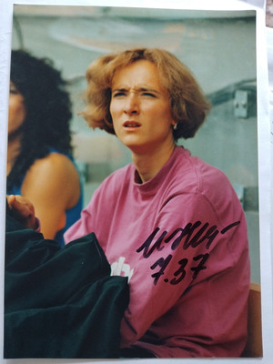 Inesa   Kravets     SU  Olympiazweite      1992  im  Weitsprung