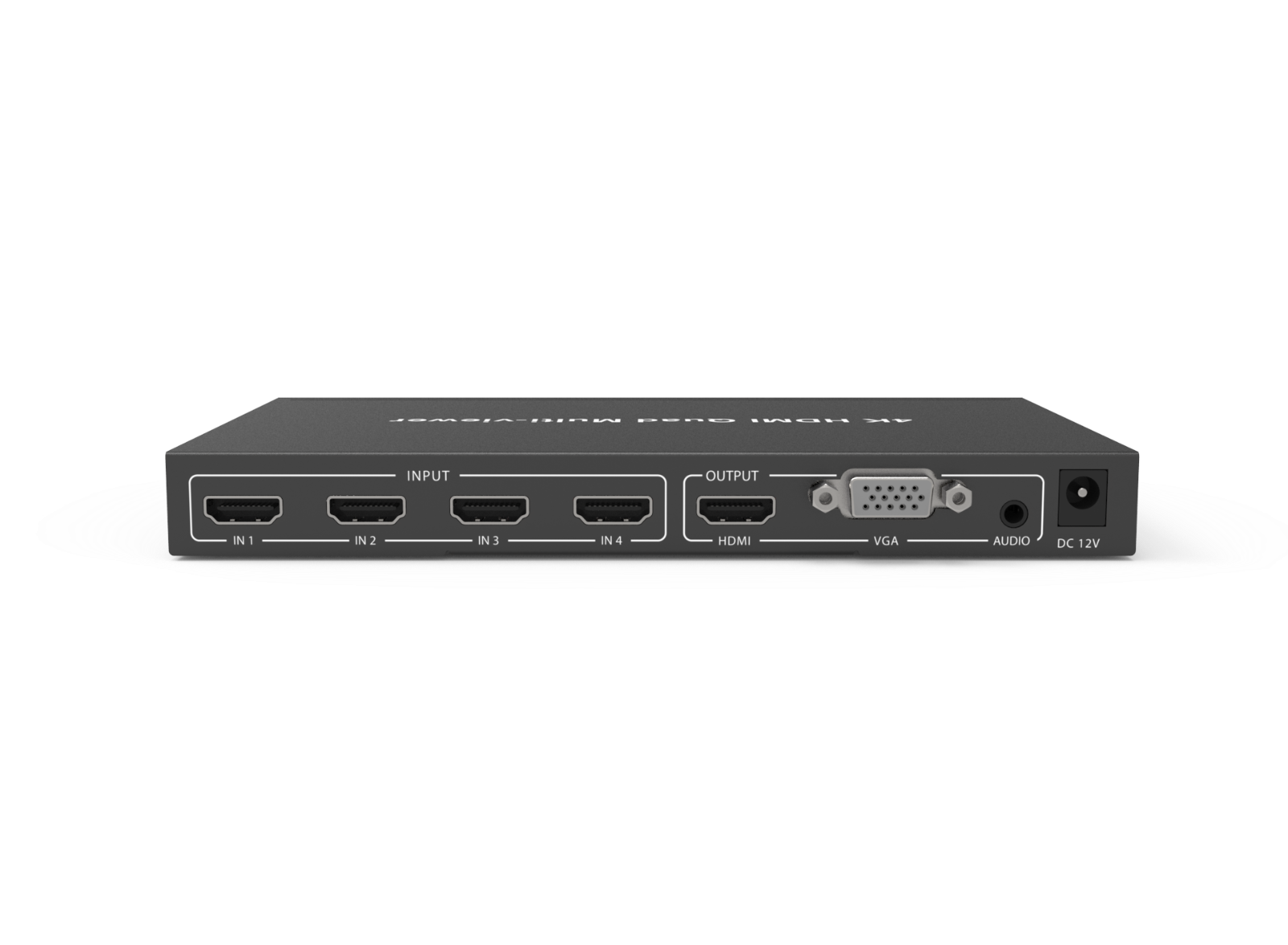 4K30FPS HDMI MultiViewer,4 in 1 Out HDMI Screen Seamless Switcher