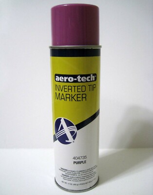 Aero Tech   # 404735 Inverted Tip Marker Paint - PURPLE - 17 Oz