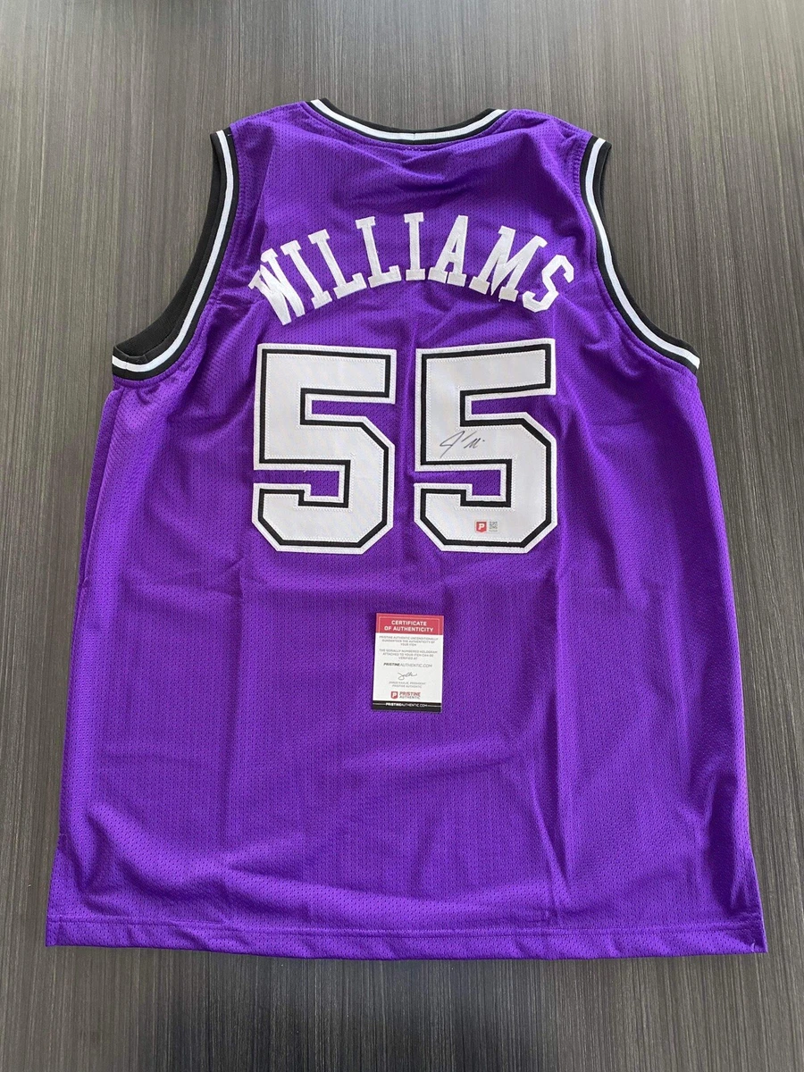 Jason Williams Signed Custom Sacramento Kings Jersey Pristine