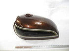 HONDA 74 75 CB550 AFTERMARKET GAS TANK CANDY GARNET BROWN  jh