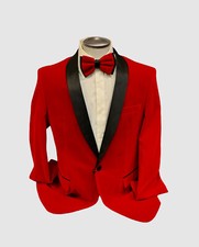 Velvet Tuxedo Jacket  Bow tie