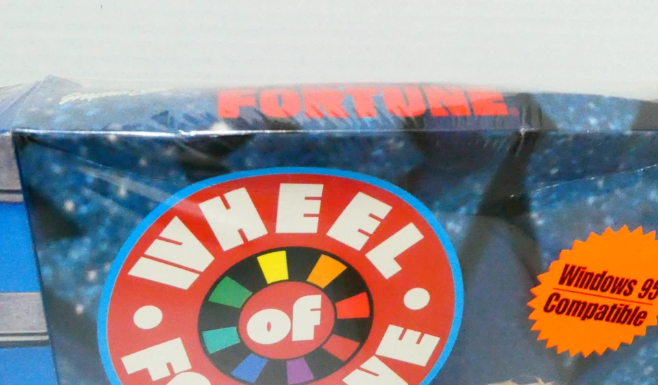 New Sealed 2 Pack Big Box Wheel of Fortune Jeopardy Imagesoft 1995 PC CD - Image 3 of 4