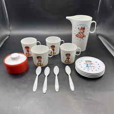 Chilton Toys George Washington 15pc Toy Plates Cups Pitcher Spirit of '76 1976