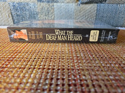 What The Deaf Man Heard (VHS, 1998) James Earl Jones, Hallmark NEW