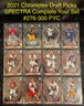2021 PANINI CHRONICLES DRAFT PICKS SPECTRA YOU PICK COMPLETE YOUR SET #276-300