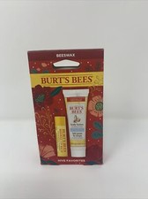 Burt's Bees HIVE FAVORITES Beeswax Lip Balm  Body Lotion Gift Set  0.15 oz NEW