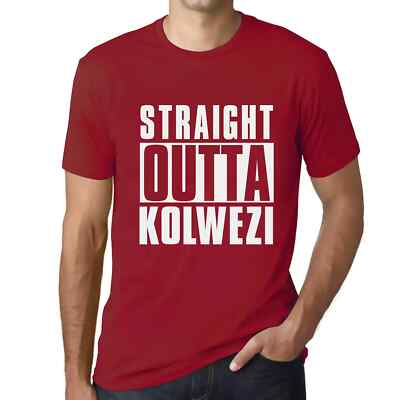 ULTRABASIC Herren T-Shirt Straight Outta Kolwezi