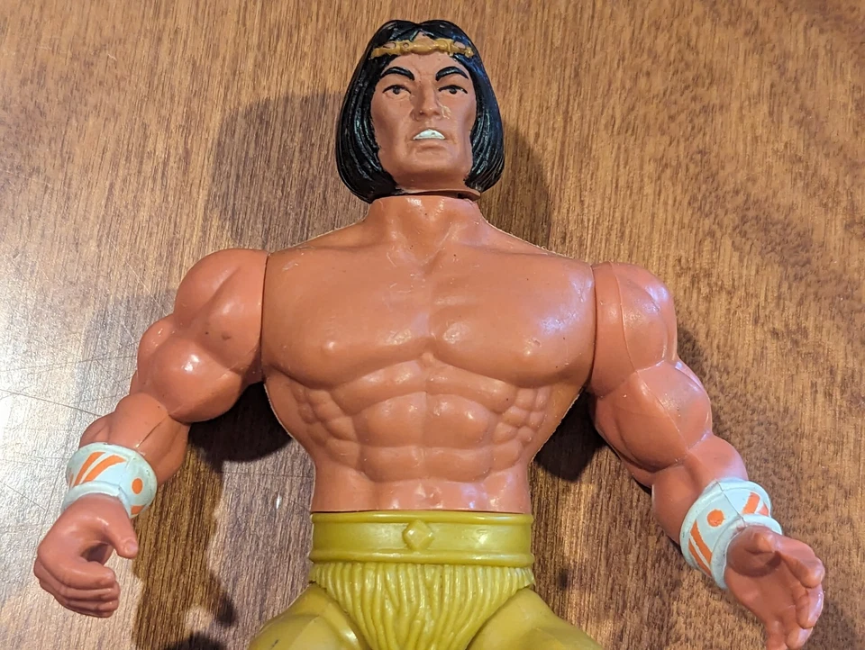Figura de colección Arak Son Of Thunder - 1982 Remco Lost World Of Warlock DC Comics Foto 3 de 4