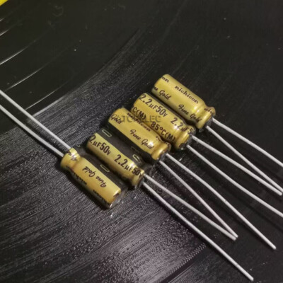 10pcs Nichicon FG Fine Gold Hi-Fi Audio Electrolytic Capacitor 0.33-100uF 25-50V