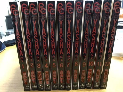 Yasha Vol 1 12 Akimi Yoshida Comic Book Set Japanese Language Manga Whole Lot Ebay